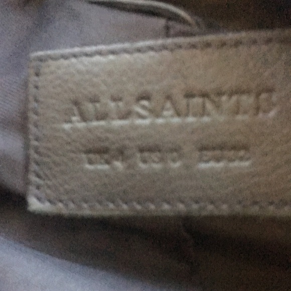 NWOT All Saints Dalby Lamb Leather Moto Jacket - UK 4, US 0 - Picture 5 of 8